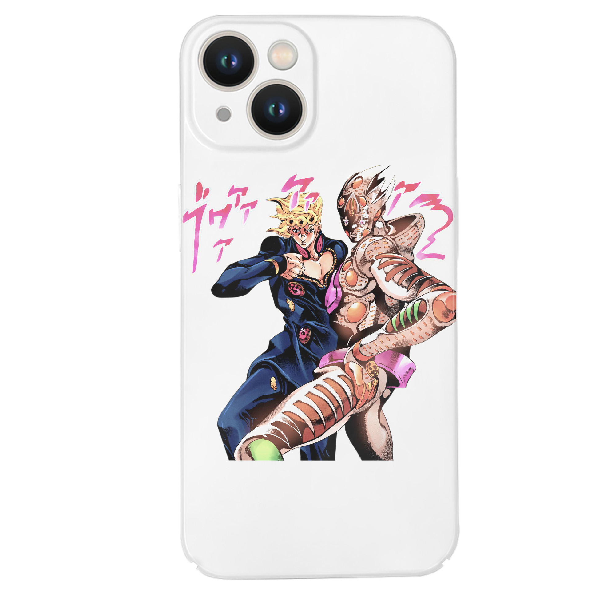 （画像用） ジョジョの奇妙な冒険 ジョルノ?ジョバァーナ JoJo's Bizarre Adventure Giorno Giovanna 【iPhone 14シリーズ対応】ハードケース